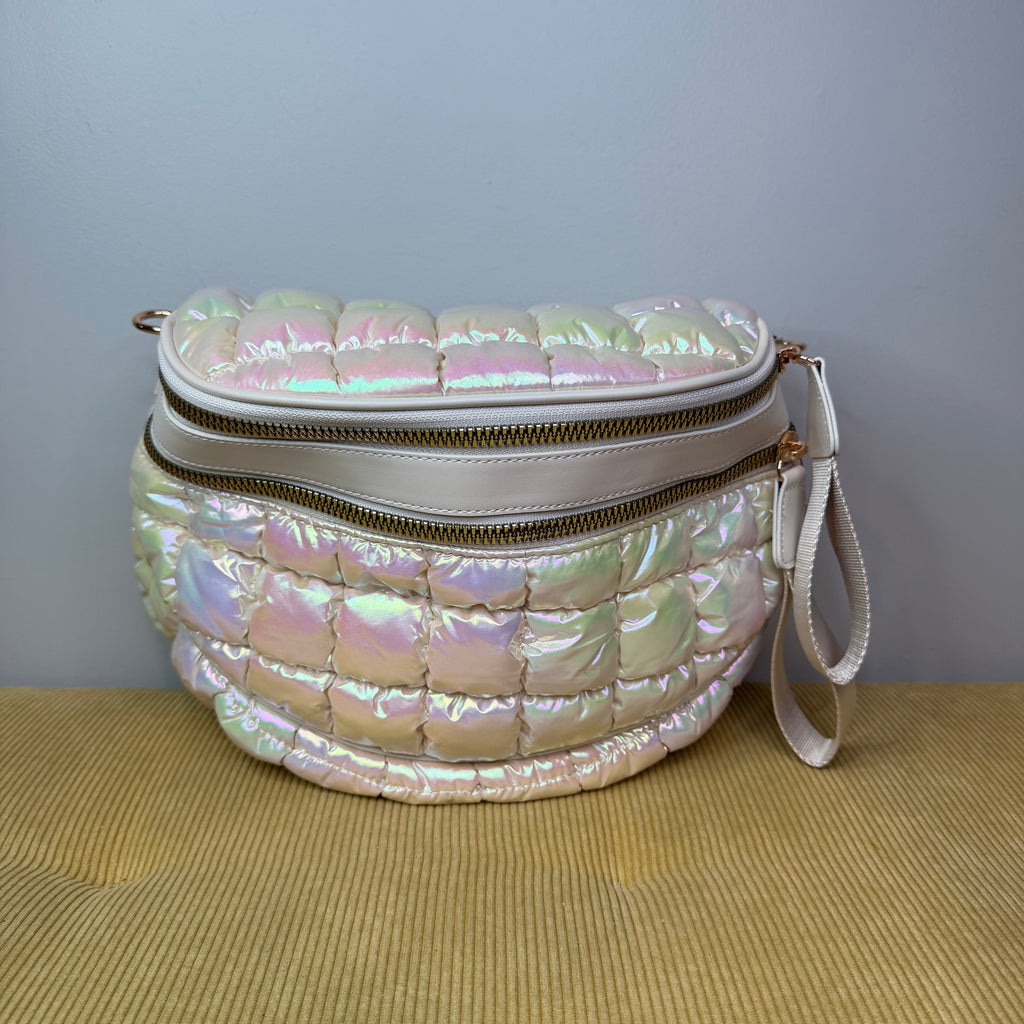 The Roni Nylon Crossbody - Puffer