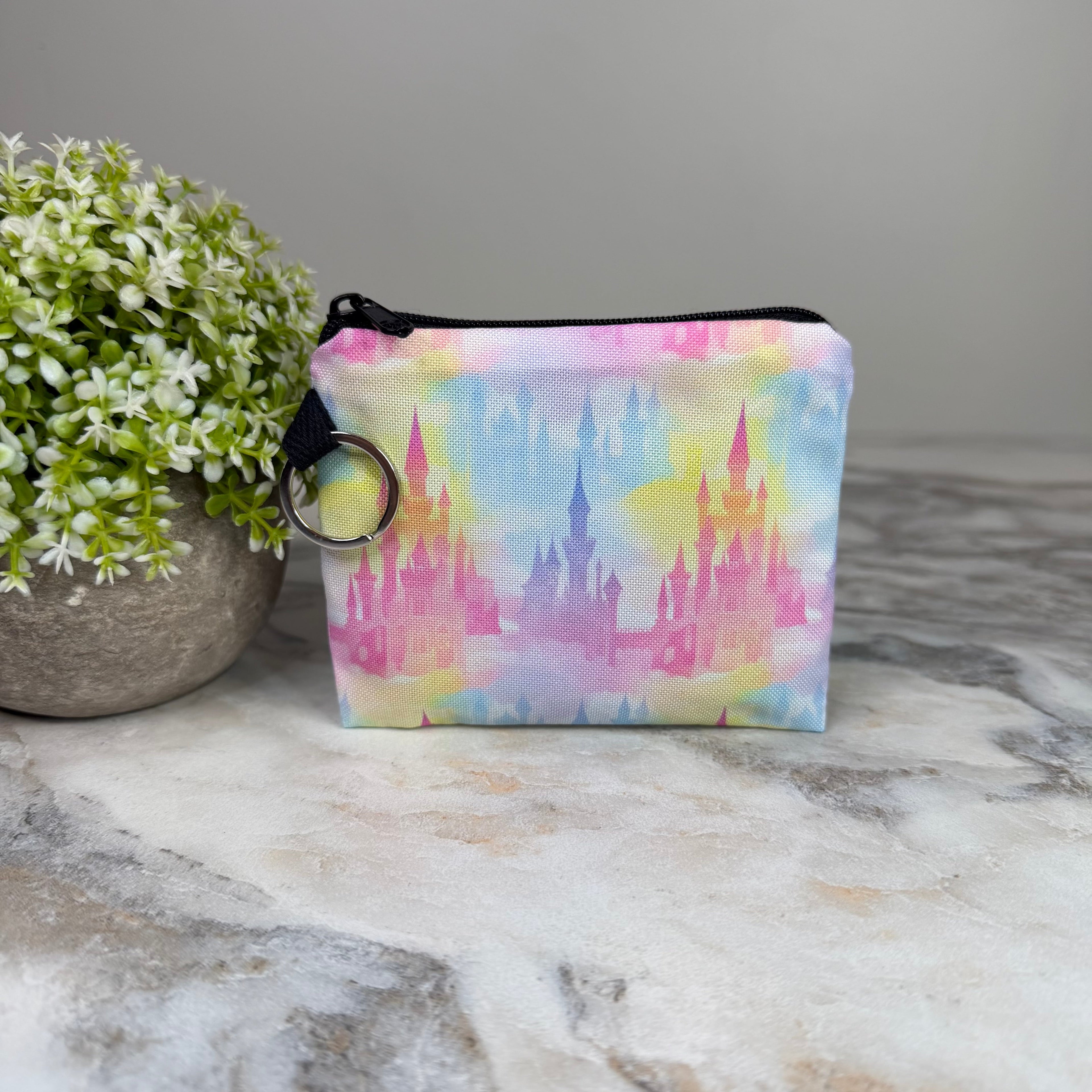 Mini Pouch - Castle Pastel