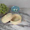 Squishy Toy - Viral Dumpling, Slow Rise Glitter #2 - Blue