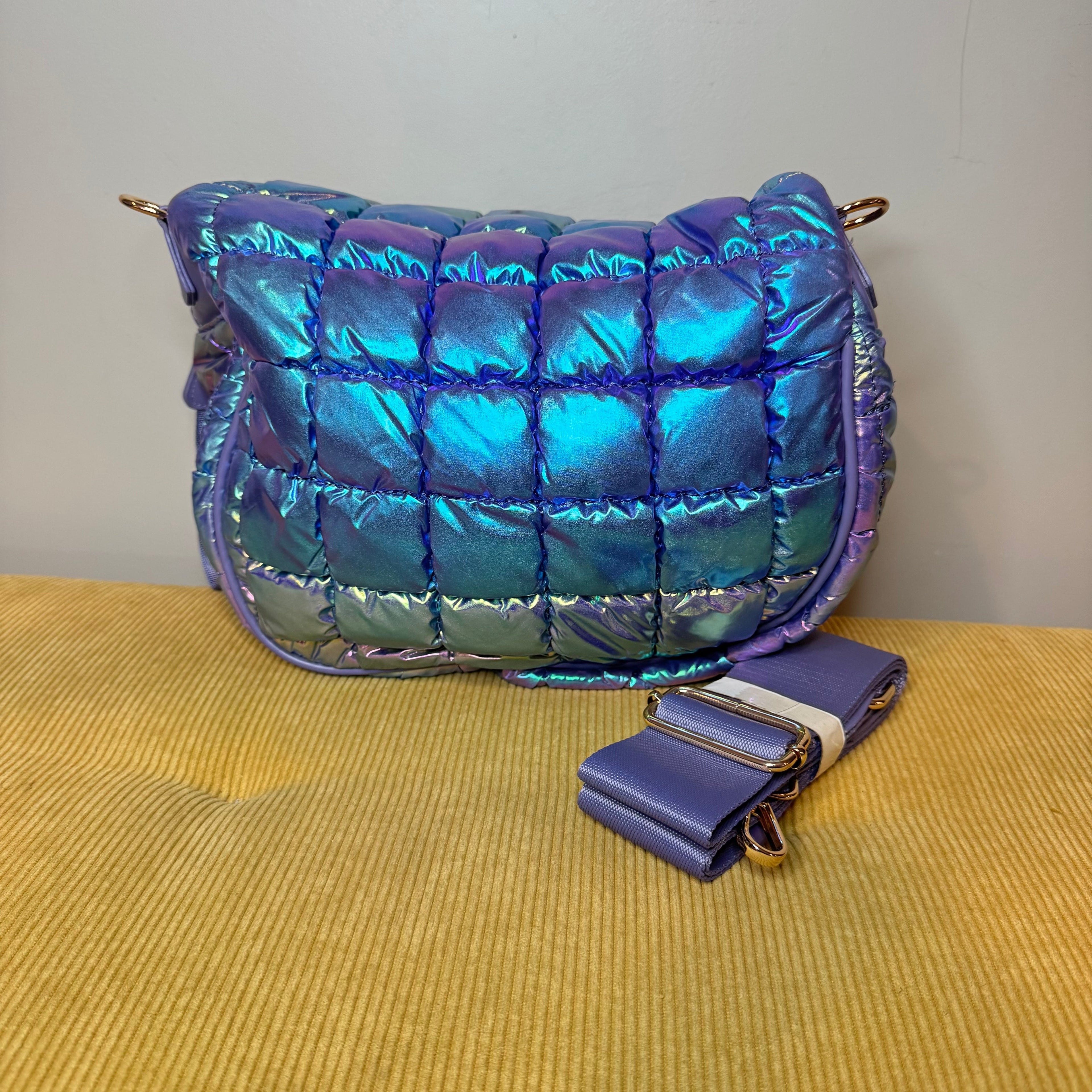 The Roni Nylon Crossbody - Puffer