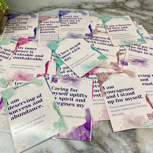 Daily Reminder Cards
