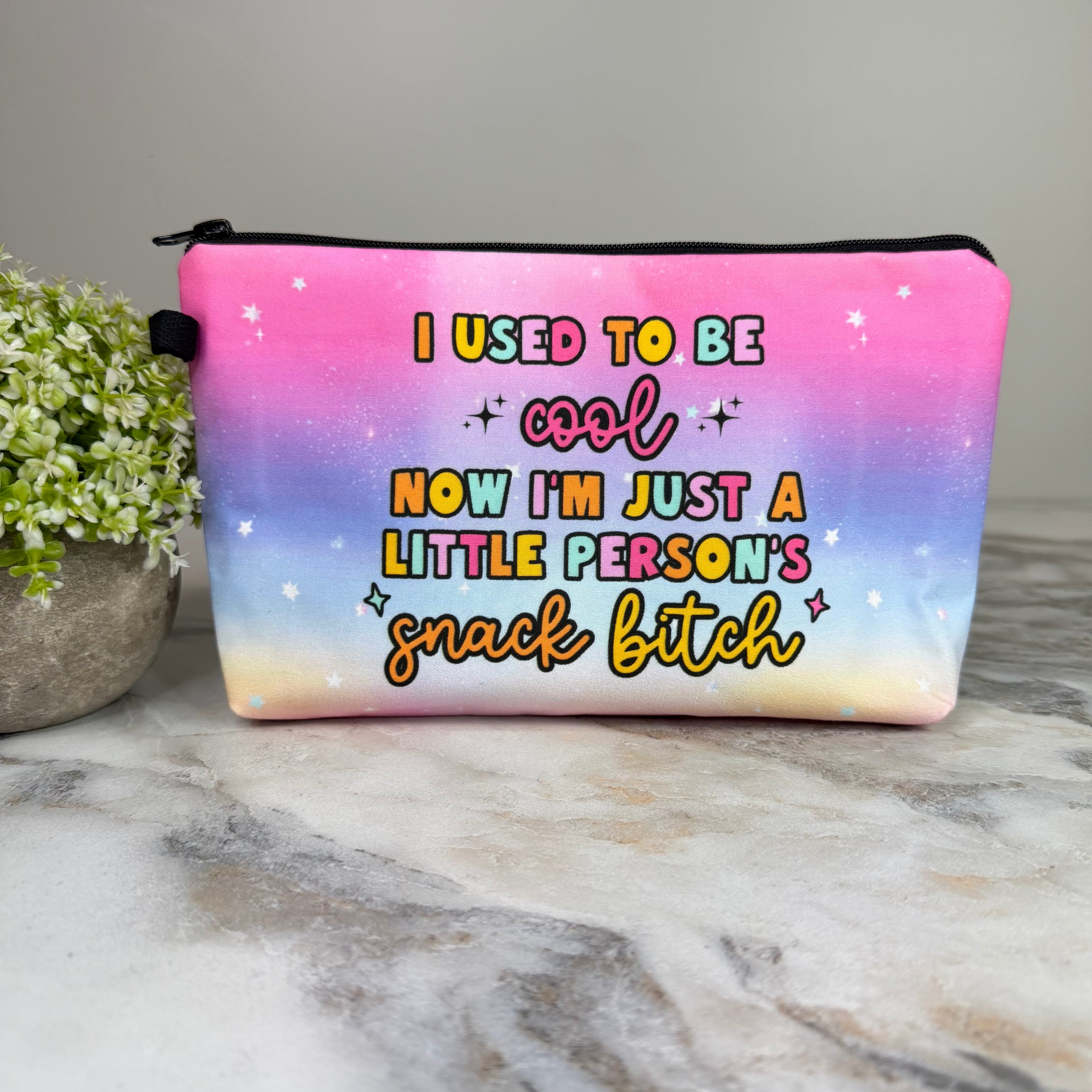 Pouch - Humor Adult Mom, Snack Bitch