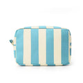 Canvas Stripe Travel Pouch