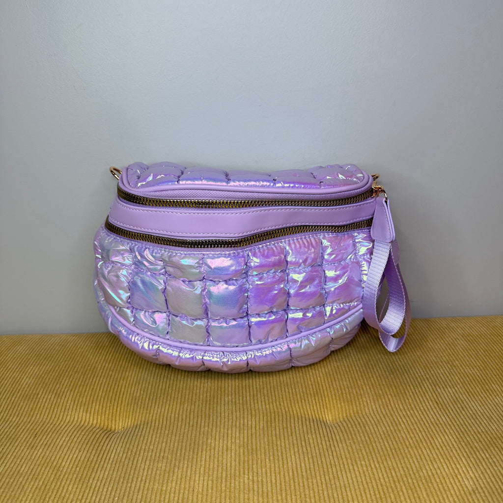 The Roni Nylon Crossbody - Puffer