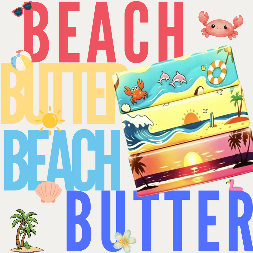 Squishy Toy - Butter Summer Beach - PREORDER