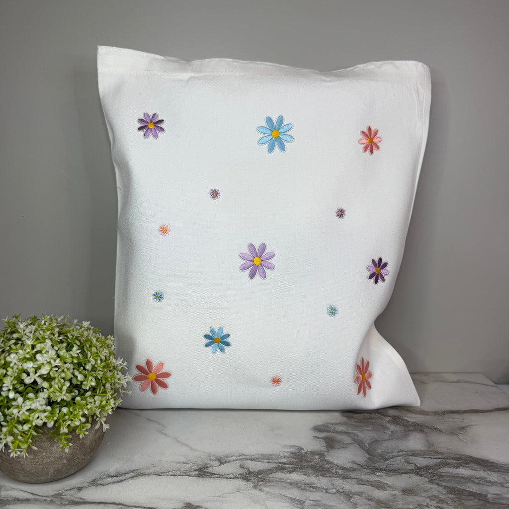 Tote Bag - Floral Patches
