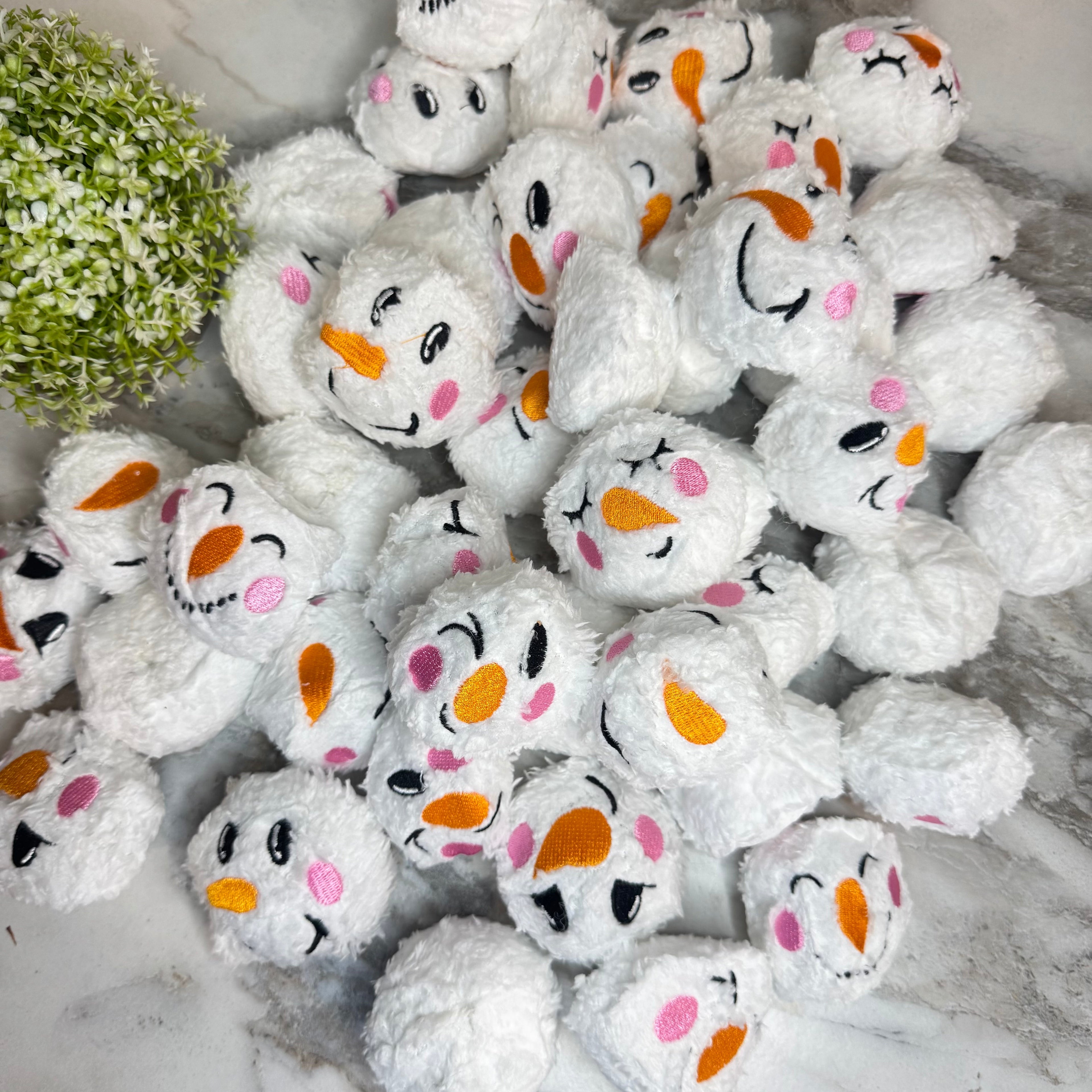 Snowball Fun Toy - Christmas Snowman Face